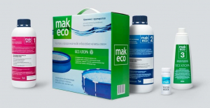 MAK ECO 3 комплект препаратов без хлора для дезинфекции
